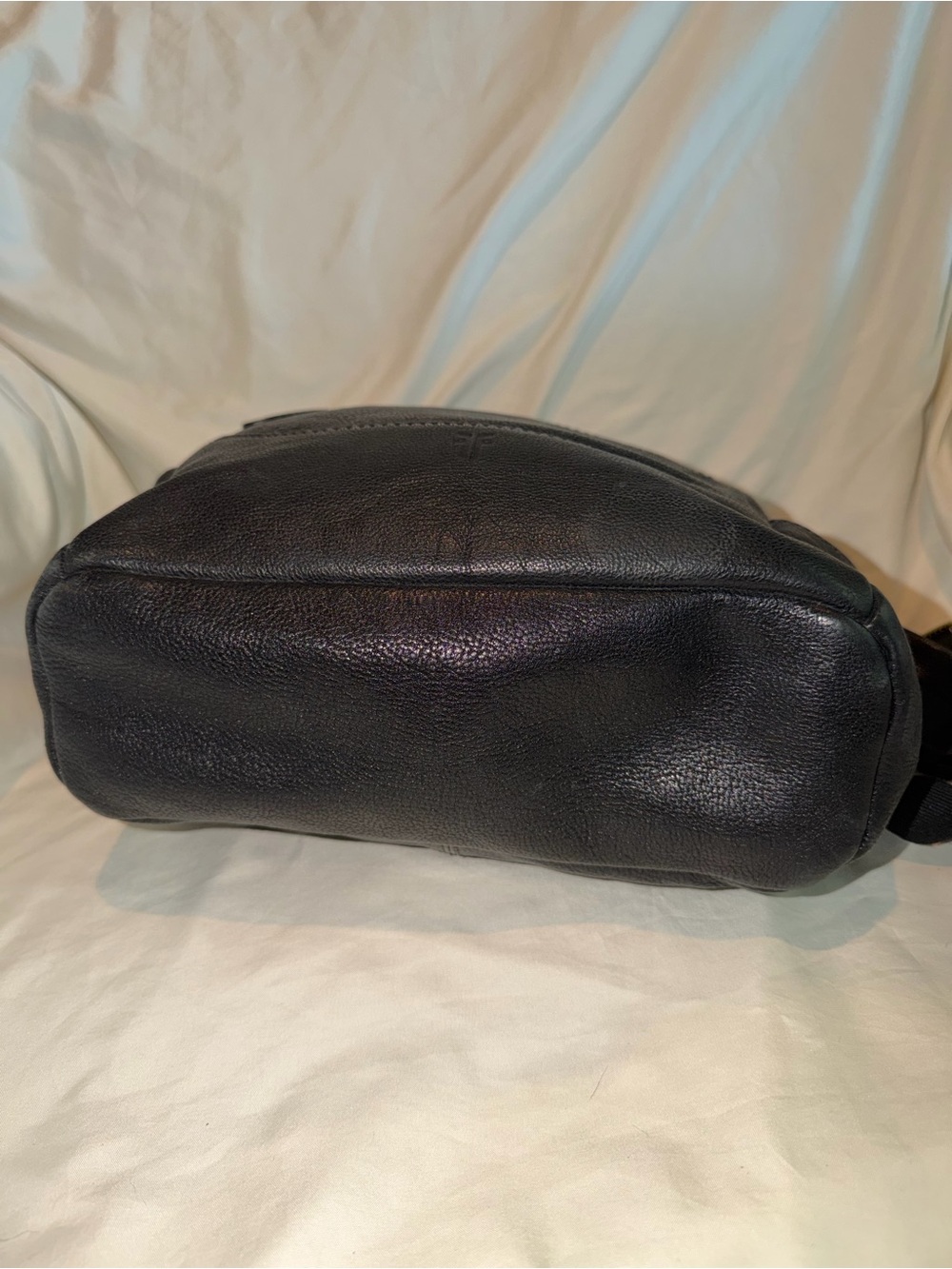 Frye Black Pebbled Leather Mini Backpack - Picture 9 of 11
